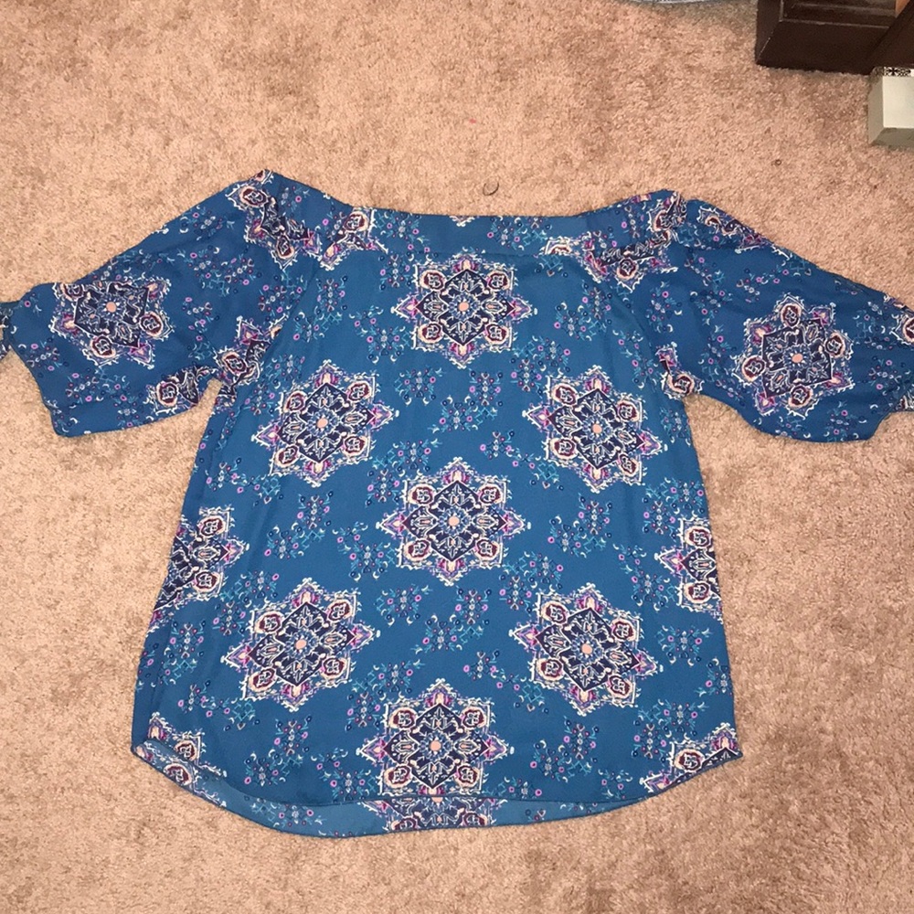 Renee C off the shoulder top Stitch Fix